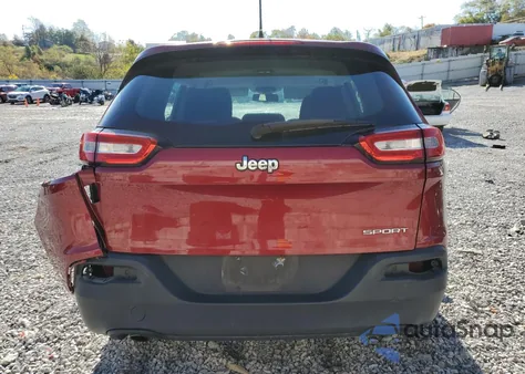 2014 Jeep Cherokee Sport z USA, uszkodzony, nr VIN 1C4PJLAB6EW318934